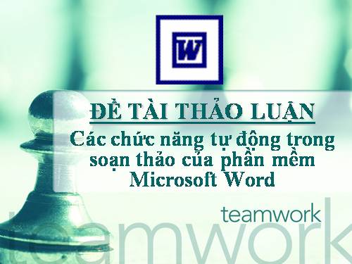 Sao chép cắt dán, viết hoa khi bắt đầu câu mới, AutoText. trộn văn bản trong Word