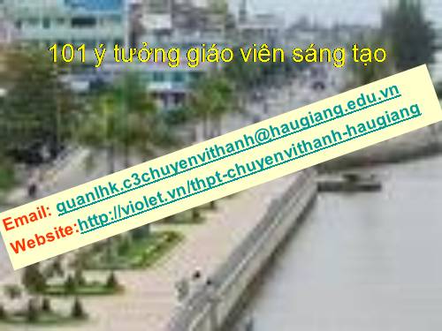 101 ý tưởng cho giáo viên sáng tạo