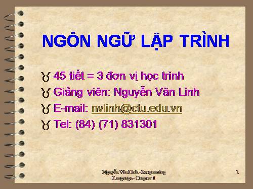 Ngôn ngữ lập trình (trọn bộ)