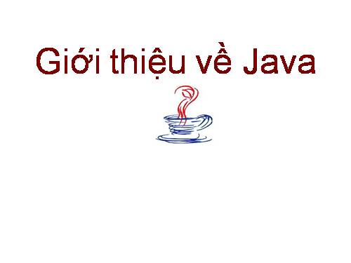 giao trinh java