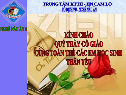 Bài 9 nghề Nấu ăn