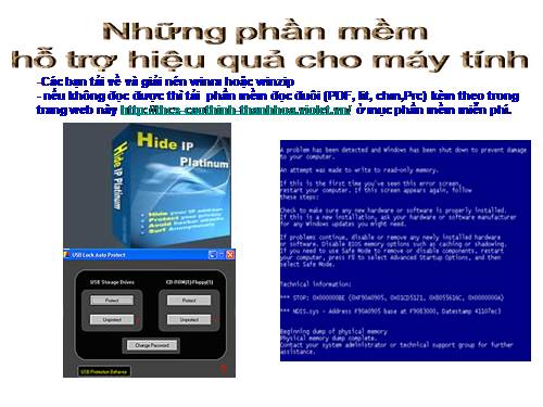 Phần mềm hỗ trợ