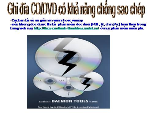 Ghi đĩa CD/DVD chống sao chép