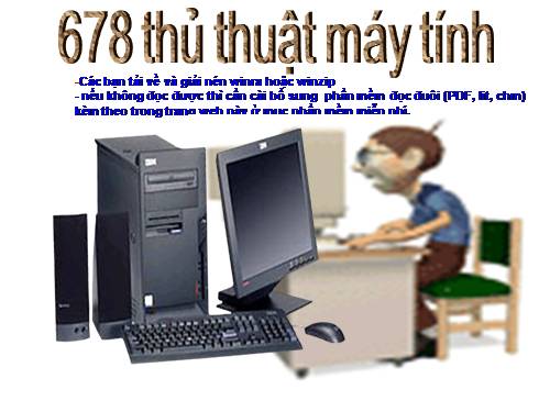 678 thủ thuật máy tính