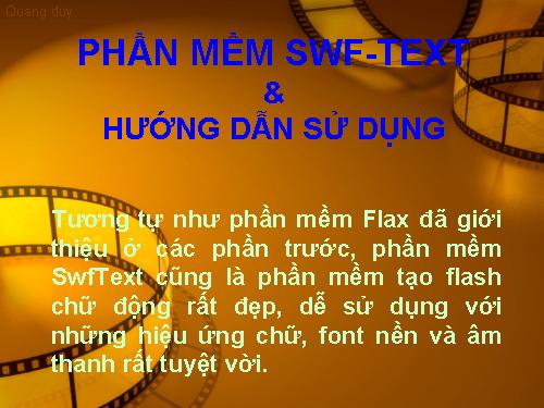 Phan mem lam chu , hinh dong SWF.Text 1.4+ huong dan ( Duy)\SwfText - Phan mem tao Flash chu dong - huong dan cai.