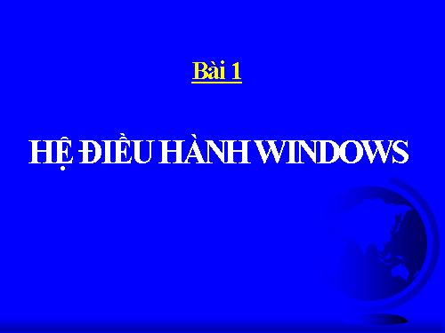 Hệ điều hành Window