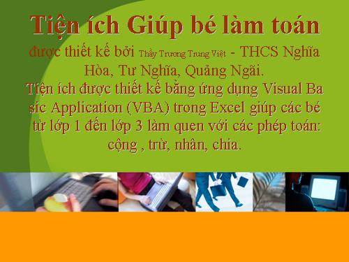 Tiện ích Giúp bé làm toán