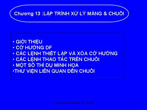 Giáo trình hợp ngữ