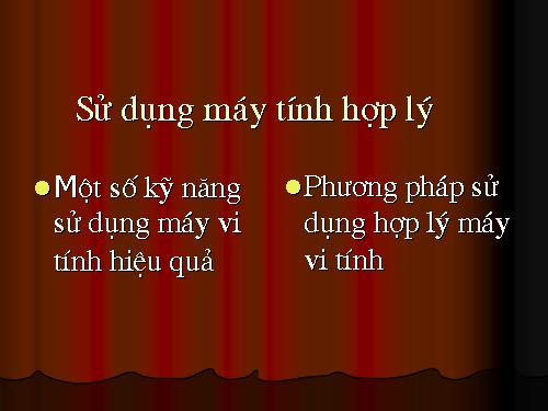 Hiệu quả của máy tính