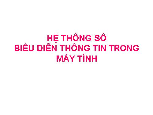 he thong so