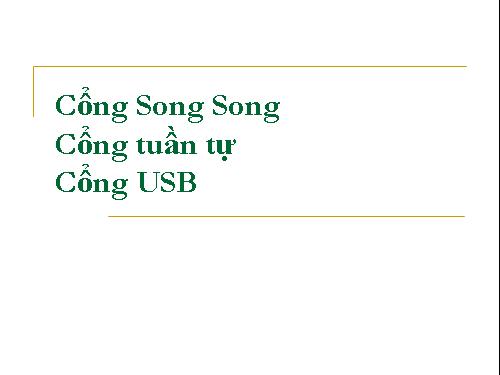 cong song song 1