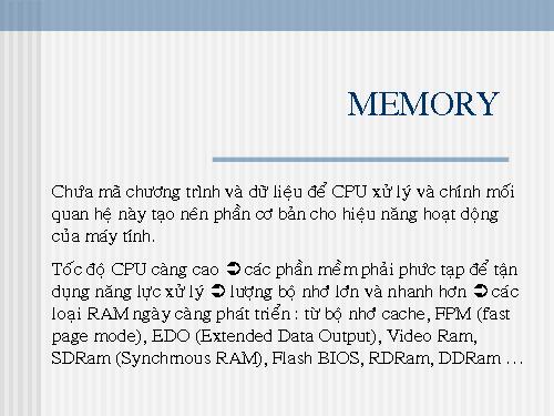 Tài liệu : 04-Memory