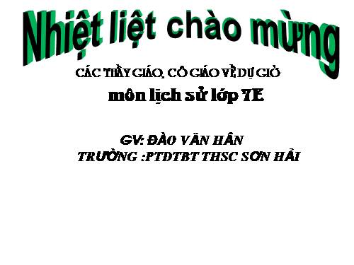 Bài 26. Quang Trung xây dựng đất nước