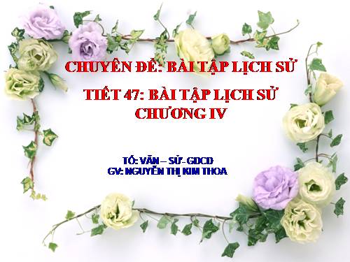 Bài 21. Ôn tập chương IV