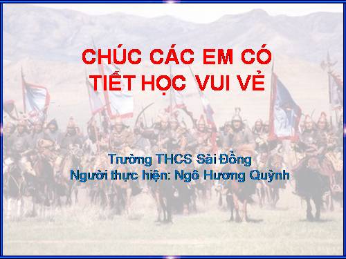 Bài 14. Ba lần kháng chiến chống quân xâm lược Mông - Nguyên (thế kỉ XIII)