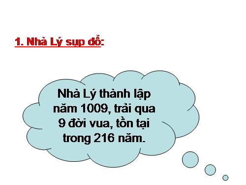 Bài 13. Nước Đại Việt ở thế kỉ XIII