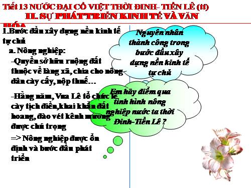 Bài 9. Nước Đại Cồ Việt thời Đinh - Tiền Lê