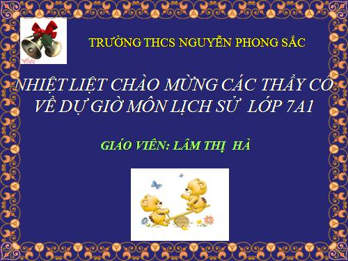 Bài 26. Quang Trung xây dựng đất nước