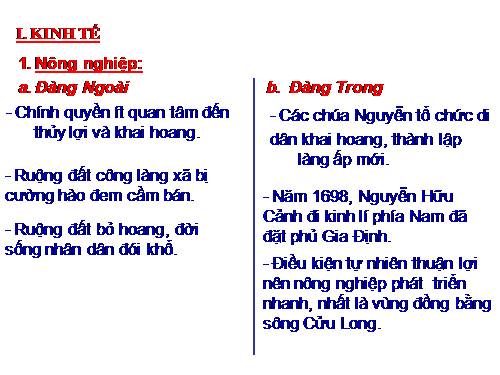 Bài 23. Kinh tế, văn hoá thế kỉ XVI - XVIII