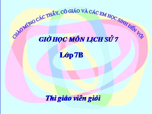 TIẾT 57 BÀI TẬP LỊCH SỬ