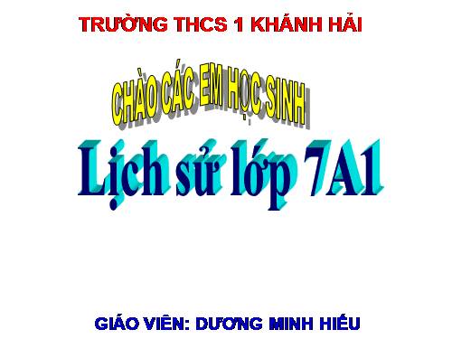 Bài 10. Nhà Lý đẩy mạnh công cuộc xây dựng đất nước