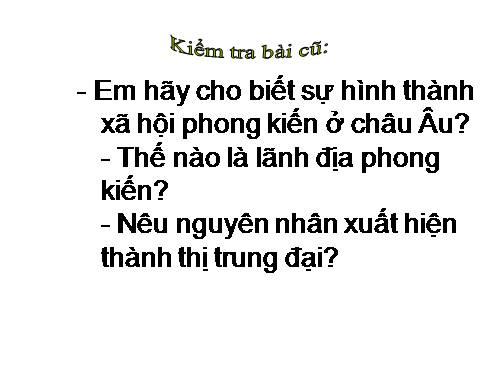 Bài 2. Sự suy vong của chế độ phong kiến và sự hình thành chủ nghĩa tư bản ở châu Âu