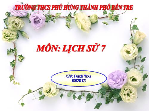 Bài 26. Quang Trung xây dựng đất nước