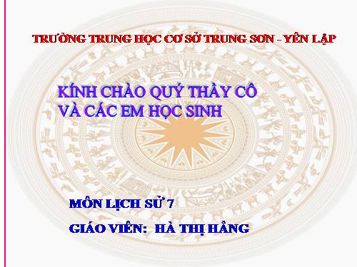 Bài 11. Cuộc kháng chiến chống quân xâm lược Tống (1075 - 1077)