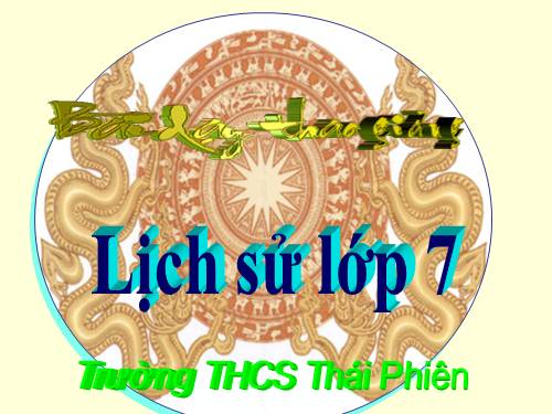 Bài 4. Trung Quốc thời phong kiến