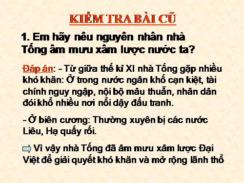 Bài 11. Cuộc kháng chiến chống quân xâm lược Tống (1075 - 1077)