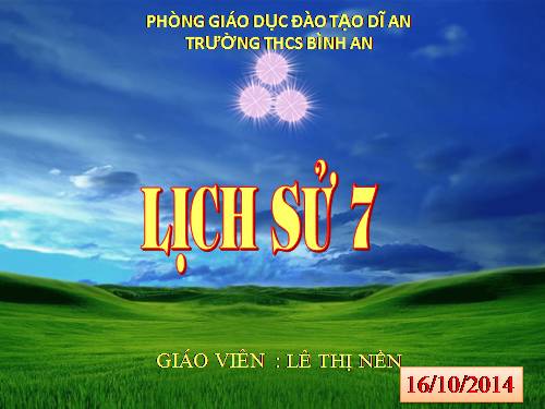 Bài 11. Cuộc kháng chiến chống quân xâm lược Tống (1075 - 1077)