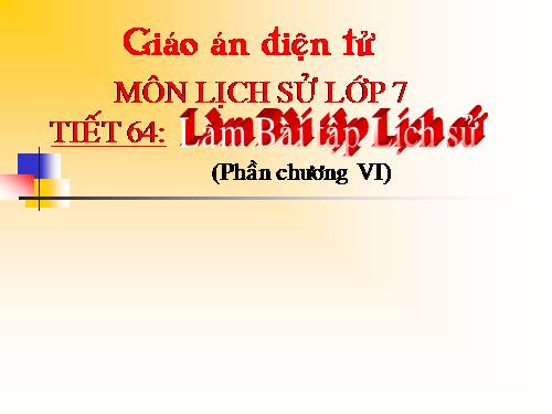 Bài 29. Ôn tập chương V và chương VI