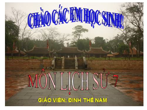 Bài 20. Nước Đại Việt thời Lê sơ (1428 - 1527)