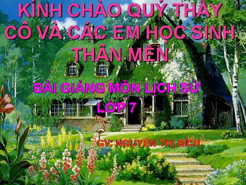 Bài 10. Nhà Lý đẩy mạnh công cuộc xây dựng đất nước