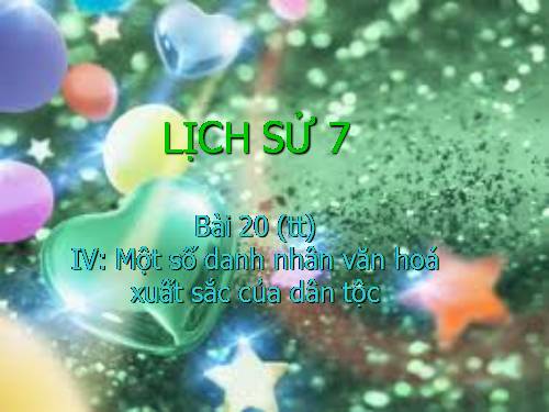 Bài 20. Nước Đại Việt thời Lê sơ (1428 - 1527)