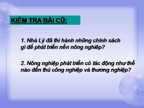 Bài 12. Đời sống kinh tế, văn hoá