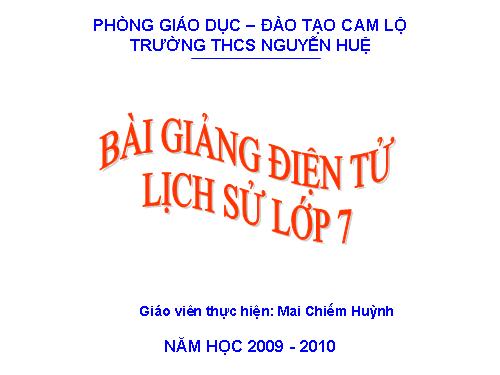 Bài 18. Cuộc kháng chiến của nhà Hồ và phong trào khởi nghĩa chống quân Minh đầu thế kỉ XV