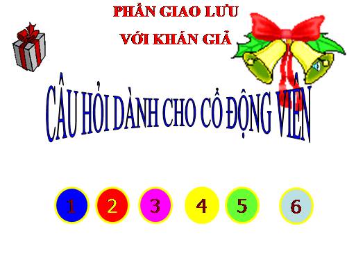 Câu hỏi Khán giả