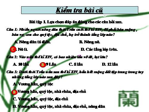 Bài 16. Sự suy sụp của nhà Trần cuối thế kỉ XIV