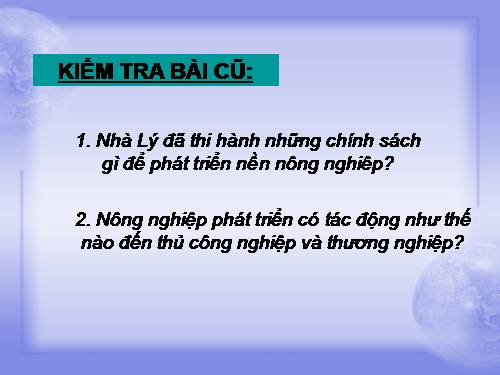 Bài 12. Đời sống kinh tế, văn hoá