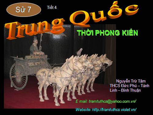 Bài 4. Trung Quốc thời phong kiến