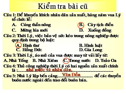 Bài 12. Đời sống kinh tế, văn hoá