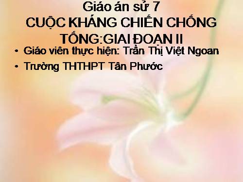 Bài 11. Cuộc kháng chiến chống quân xâm lược Tống (1075 - 1077)