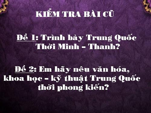 Bài 5. Ấn Độ thời phong kiến