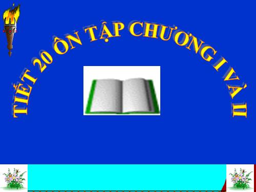 Bài 17. Ôn tập chương II và chương III