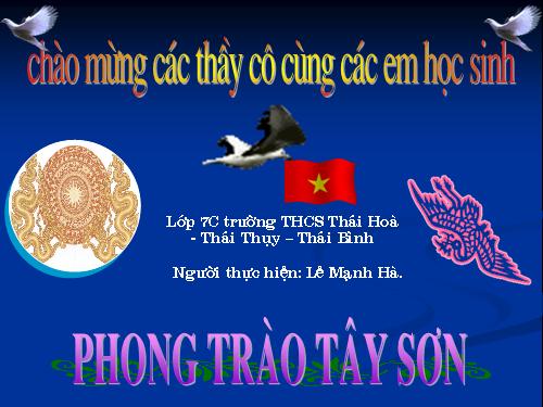 Bài 25. Phong trào Tây Sơn