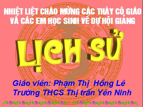 Bài 19. Cuộc khởi nghĩa Lam Sơn (1418 - 1427)