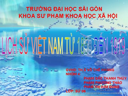 Nhà Nguyễn trong thời kì Pháp tấn công VN