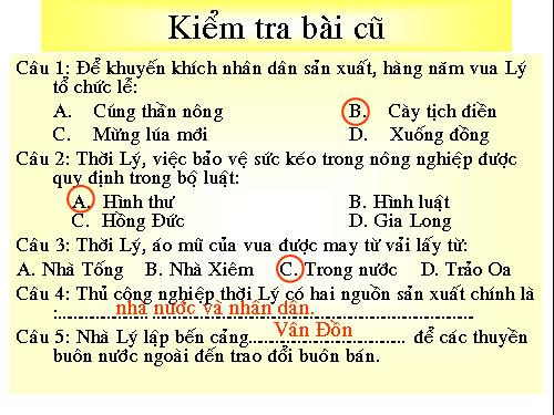 Bài 12. Đời sống kinh tế, văn hoá