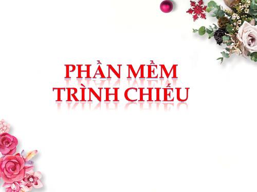 Phần mềm trình chiếu